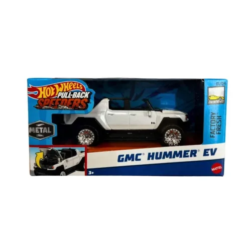 Coche Hot Wheels Pull-back Speeders GMC Hummer EV HPR86 Mattel