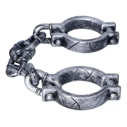 Grillete 52 cm de plástico complemento de disfraz 19766 GUIRCA