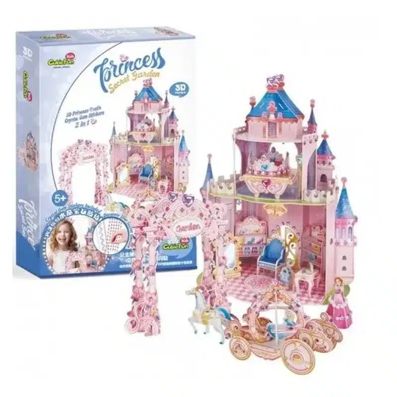Puzzle 3D Jardín secreto de princesas E1623H JUGUETOON