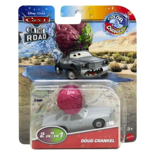 Mini coche 2 en 1 Cars on the road Doug Crankel Color Changers HMD72 Mattel