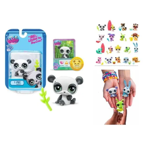 Littlest Pet Shop con una mascota aleatoria BF00520 BANDAI