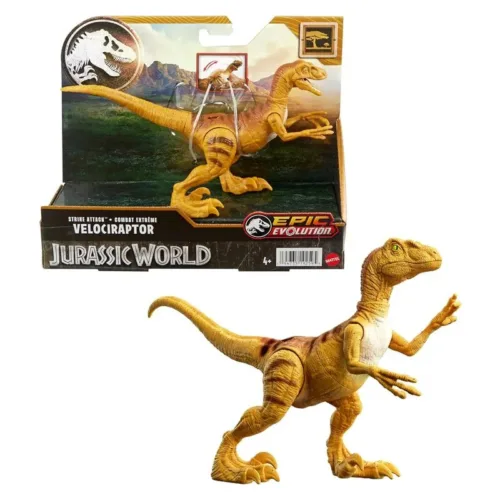 Dinosaurio Jurassic World Velociraptor Epic Evolution HTK60sHLN63 MATTEL