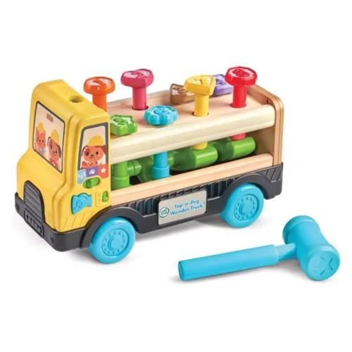 Camión interactivo de formas Tap Tap con martillo de Leap Frog 80-619539 VTECH
