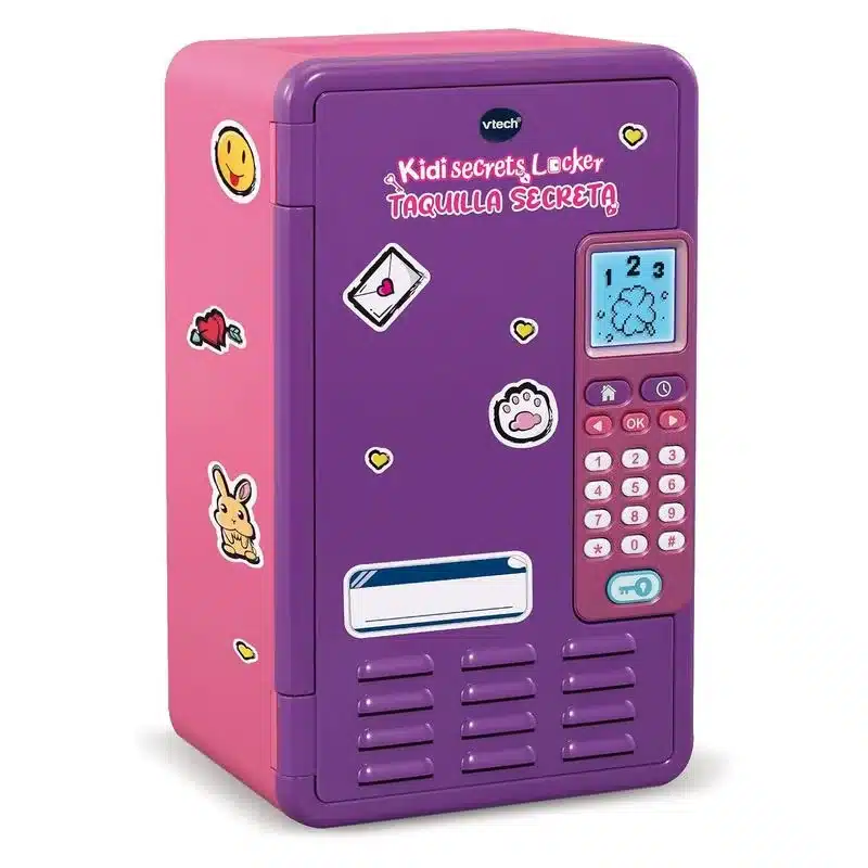 KidiSecrets Locker Taquilla secreta morada con código secreto 80-554157 VTECH - Imagen 2