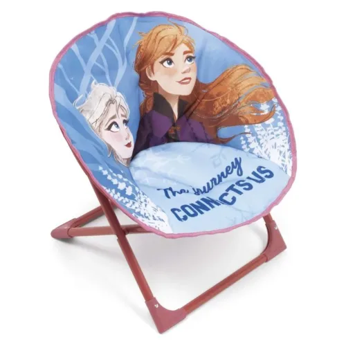 Silla redonda plegable Disney Frozen 2 Anna y Elsa WD12997 ARDITEX