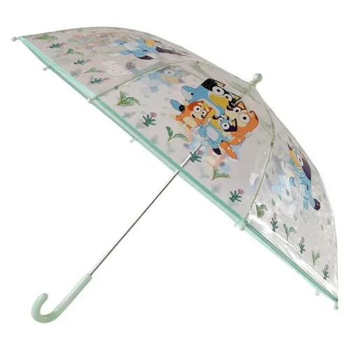 Paraguas infantil transparente automático Bluey y su familia AG-504-BY CYP