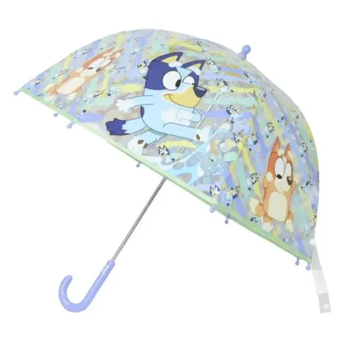 Paraguas infantil transparente automático Bluey y Bingo AG-511-BY CYP