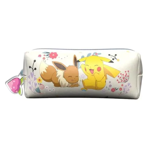 Estuche portatodo Pokémon colección flowers Eevee y Pikachu PT20-01PK CYP