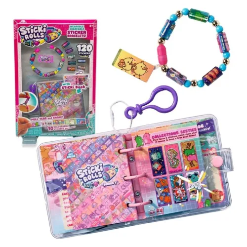 Sticki Rolls Book Pack temática Kawaii 50 pegatinas TCR02000 FAMOSA