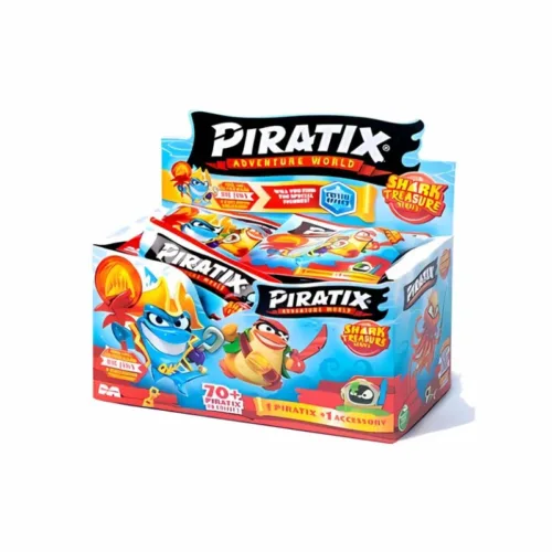 Caja completa de sobres Piratix Shark Treasure 24 unidades 35924 MAGIC