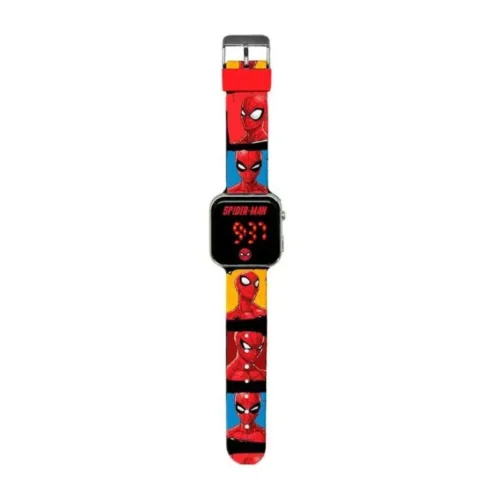 Reloj de muñeca LED máscara de Spiderman SPD4903 KIDS EURO