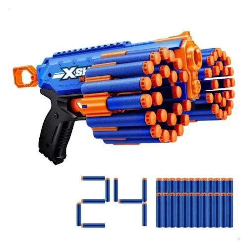 X-Shot pistola insanity manic blaster con 24 dardos 47145 ZURU
