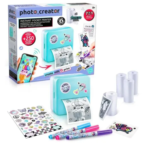 Photo Creator impresora instantánea de bolsillo impresión CLK017 CANAL TOYS
