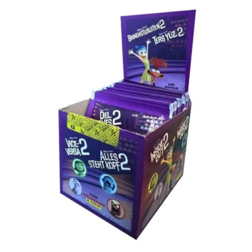 Caja de 50 cromos de la película Disney Del Revés 2 17014 PANINI