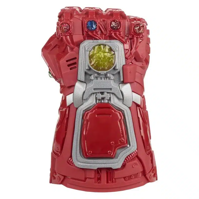 Guante Iron Man Avengers Endgame luz y sonido caja amarilla E9508 HASBRO - Imagen 2