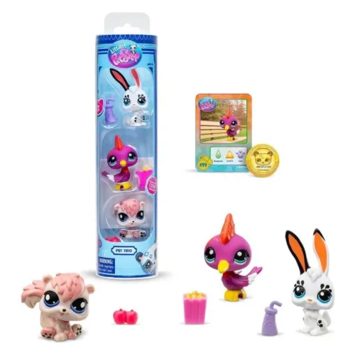 Littlest Pet Shop pack tres mascotas conejo BF00598sBF00550 Bandai