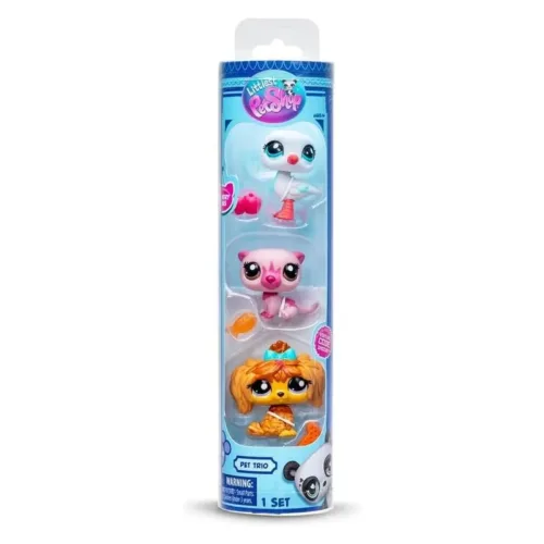 Littlest Pet Shop pack tres mascotas patito BF00617sBF00550 Bandai