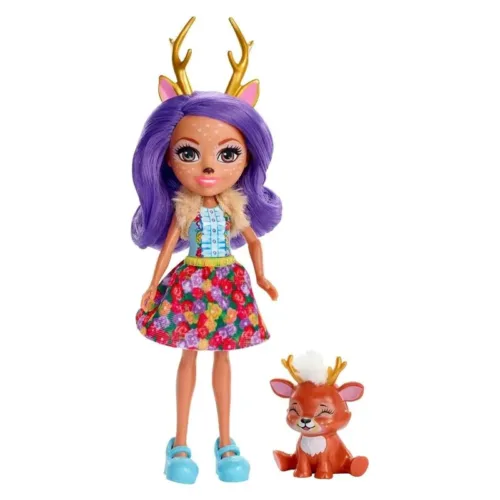 Muñeca Enchantimals con mascota Danessa Deer y Sprint FXM75 Mattel