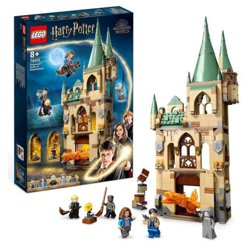 Lego Harry Potter Sala de los menesteres Hogwarts con minifiguras 76413