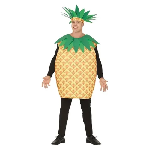 Disfraz Piña adulto unisex talla 52-54 para carnaval 86615 GUIRCA