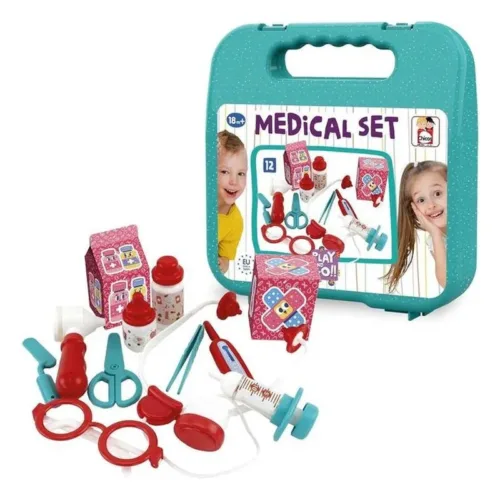 Maletín de médico verde infantil con accesorios 87100 FDJ-NINCO