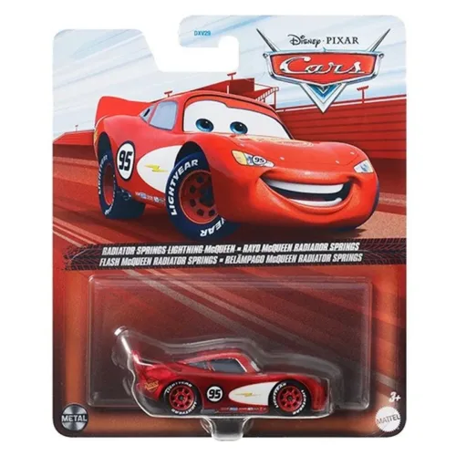 Coche Disney Cars on the road Relámpago McQueen Radiador Springs HTX82 Mattel