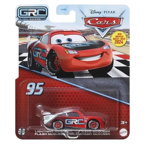 Coche Disney Cars Global Racers Cups Rayo McQueen HTY00sDXV29 MATTEL