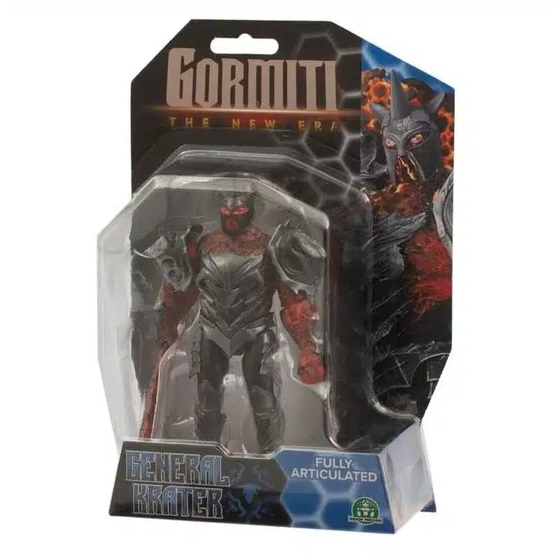 Gormiti New Era General Krater figura articulada 15 cm GRV21100 Famosa - Imagen 2
