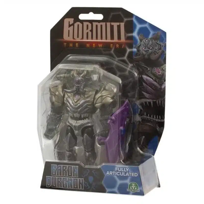 Gormiti New Era Baron Durghon figura articulada 15 cm GRV21400 Famosa - Imagen 2