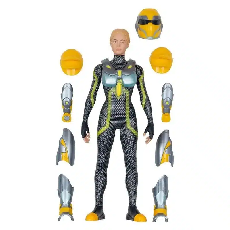 Gormiti New Era Skye armadura amarilla articulada 27cm GRV03300 Famosa - Imagen 2