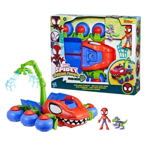 Dino Grúa Arácnida Dino-Webs Spidey and his Amazing friends F9480 HASBRO