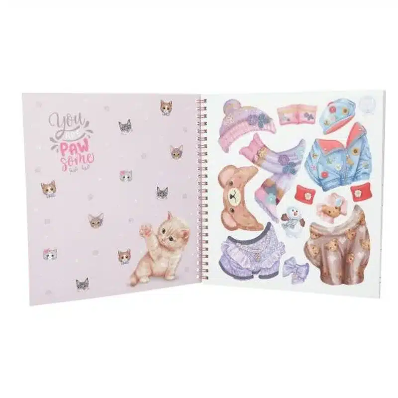 Crea tu libro para colorear Kitty TopModel 13038 DEPESCHE - Imagen 2