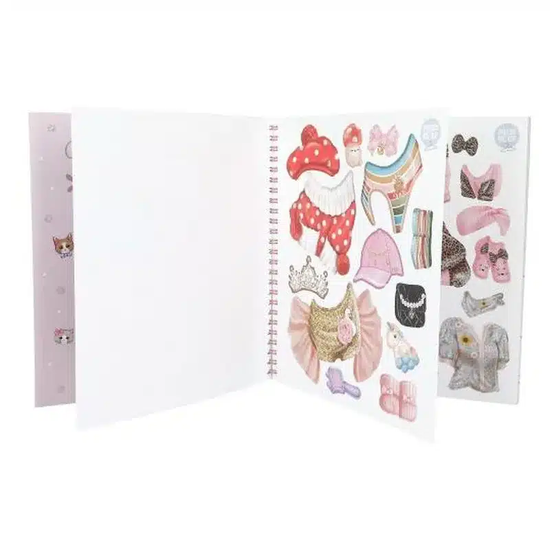 Crea tu libro para colorear Kitty TopModel 13038 DEPESCHE - Imagen 3
