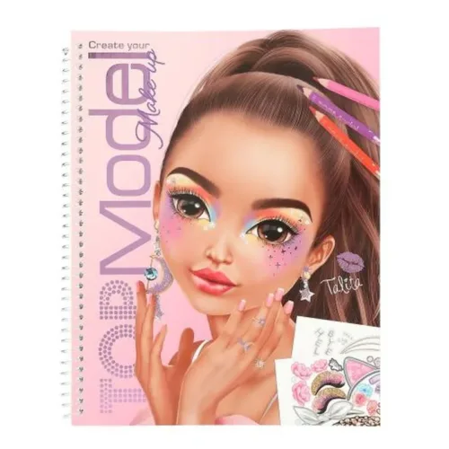 Libro de maquillaje Make-up Colouring Book 13144 DEPESCHE