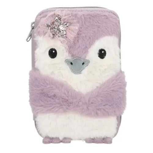 Estuche doble Princess Mimi penguin con útiles escolares 13158 DEPESCHE