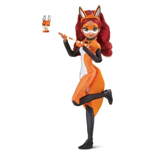 Muñeca articulada Rena Rouge serie Heroez Miraculous 50004 Toy Partner