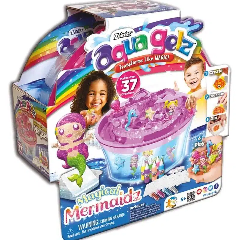 Aquagelz Set Deluxe Sirenas para crear figuras 3D 106322568 SIMBA