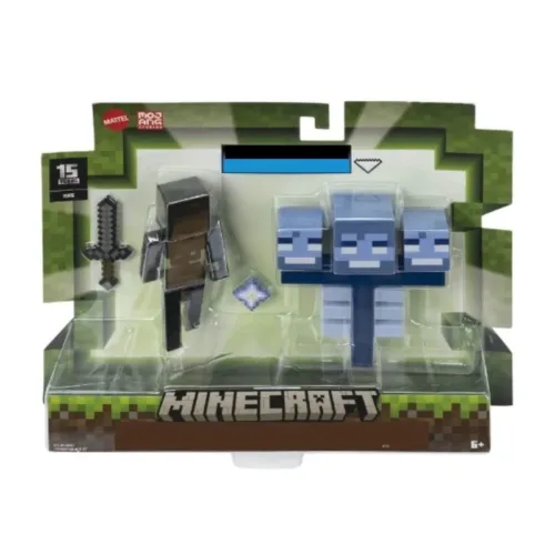 Pack de figuras de WITHER y ESQUELETO WITHER con accesorios HTL91sGTT53 MATTEL