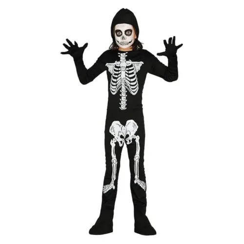 Disfraz esqueleto de 5 a 6 años Halloween infantil 78711 GUIRCA