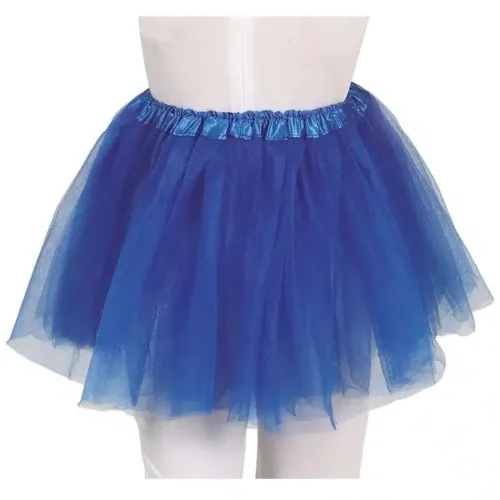 Tutú azul oscuro infantil de 30 cm para disfraces de Fiestas GUIRCA 17821