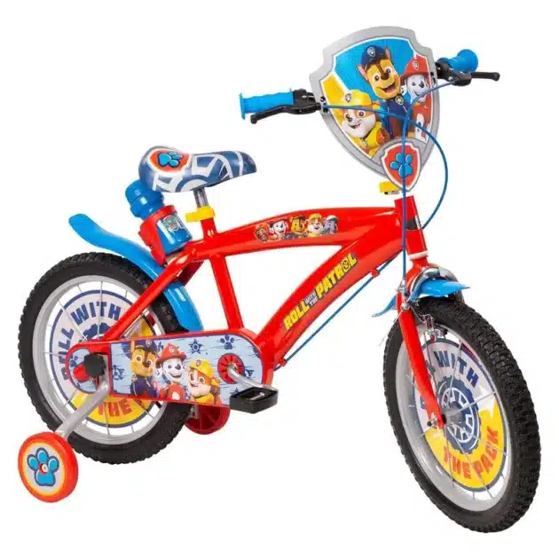 Bicicleta infantil Toimsa 16 pulgadas La Patrulla Canina 1678