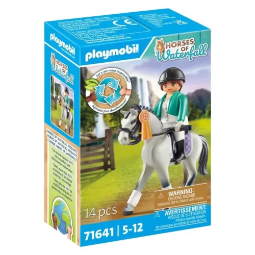 Playmobil 71641 campeona del torneo ecuestre Horse of Waterfall