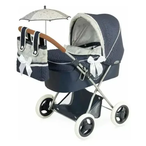 Coche De Muñeca Plegable con Sombrilla Provenza 48 cm 85044 DECUEVAS
