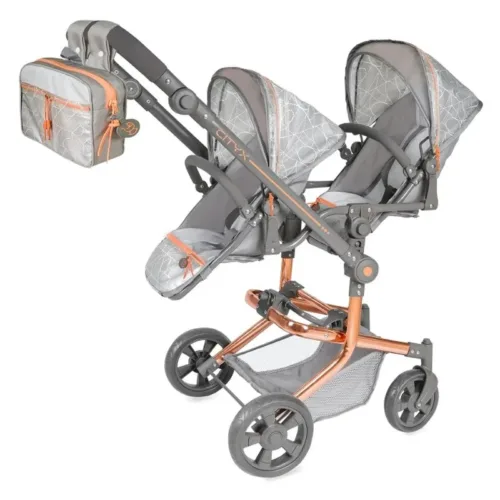 Carro de Muñecas Gemelar Plegable Cytix 91 cm 90877 DECUEVAS