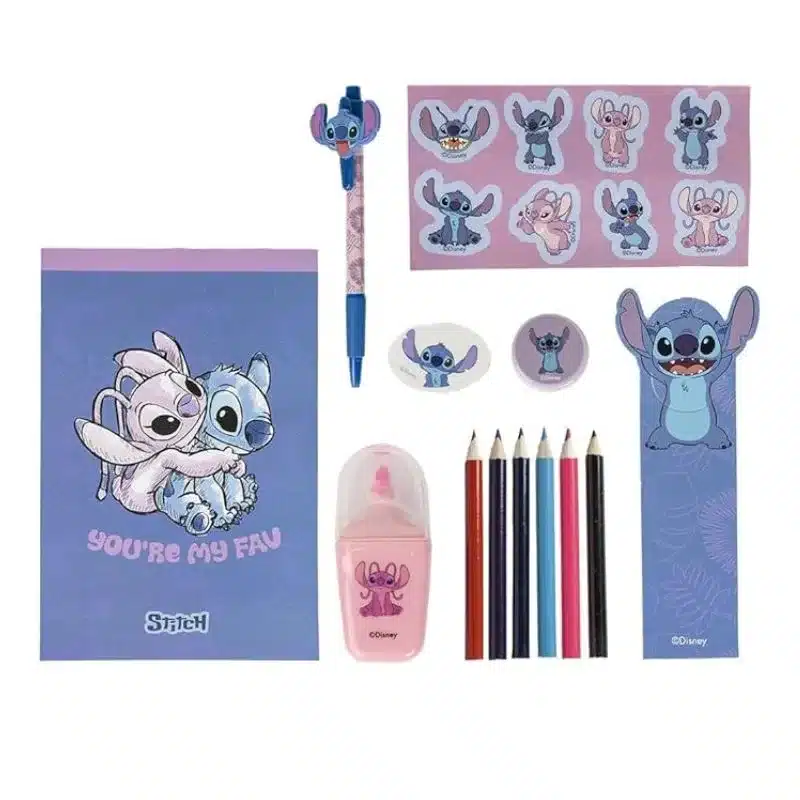 Set de papelería de Stitch con material escolar 2700000883 VALUVIC - Imagen 2