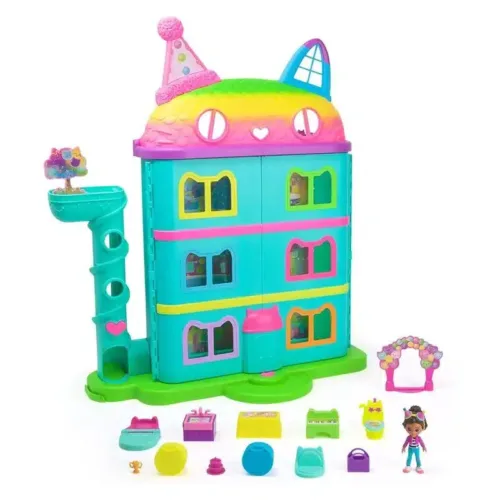 Casa de muñecas festiva de Gabby con figuras y accesorios 6070742 SPIN MASTE