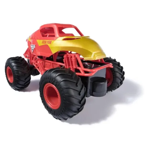 Coche RC Monster Jam Truck Marvel Iron Man escala 1-24 6069959 SPIN MASTE