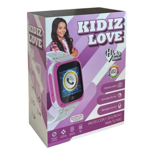 Reloj Inteligente Hola Watch Kidiz Love Blanco Infantil 01131 CEFA