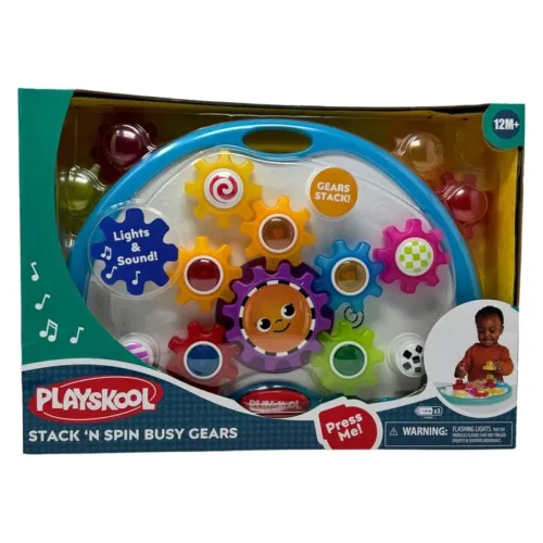 Juego Educativo Playskool Ruedas Encajables Rueda y Gira 02004 CEFA
