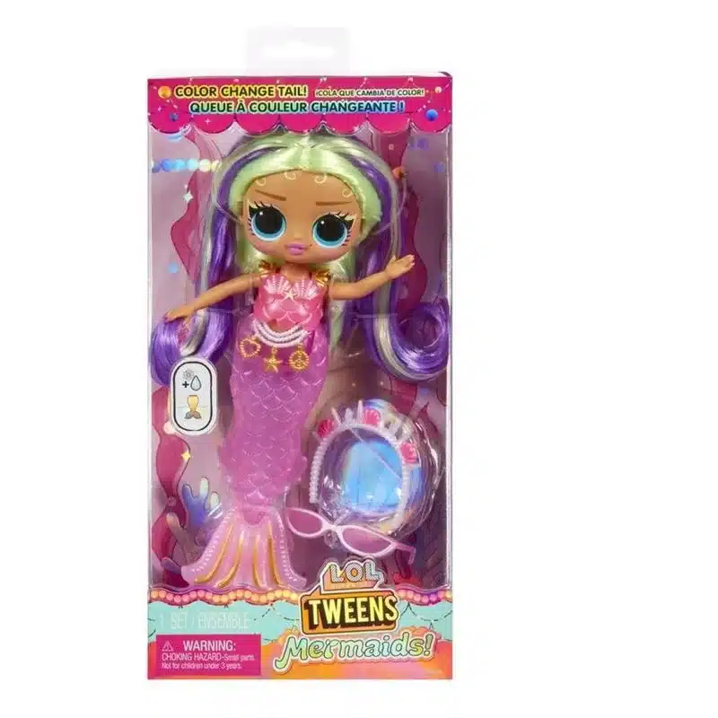 LOL Surprise Muñeca Mermaid Cleo Cove Tween y accesorios 510437 MGA